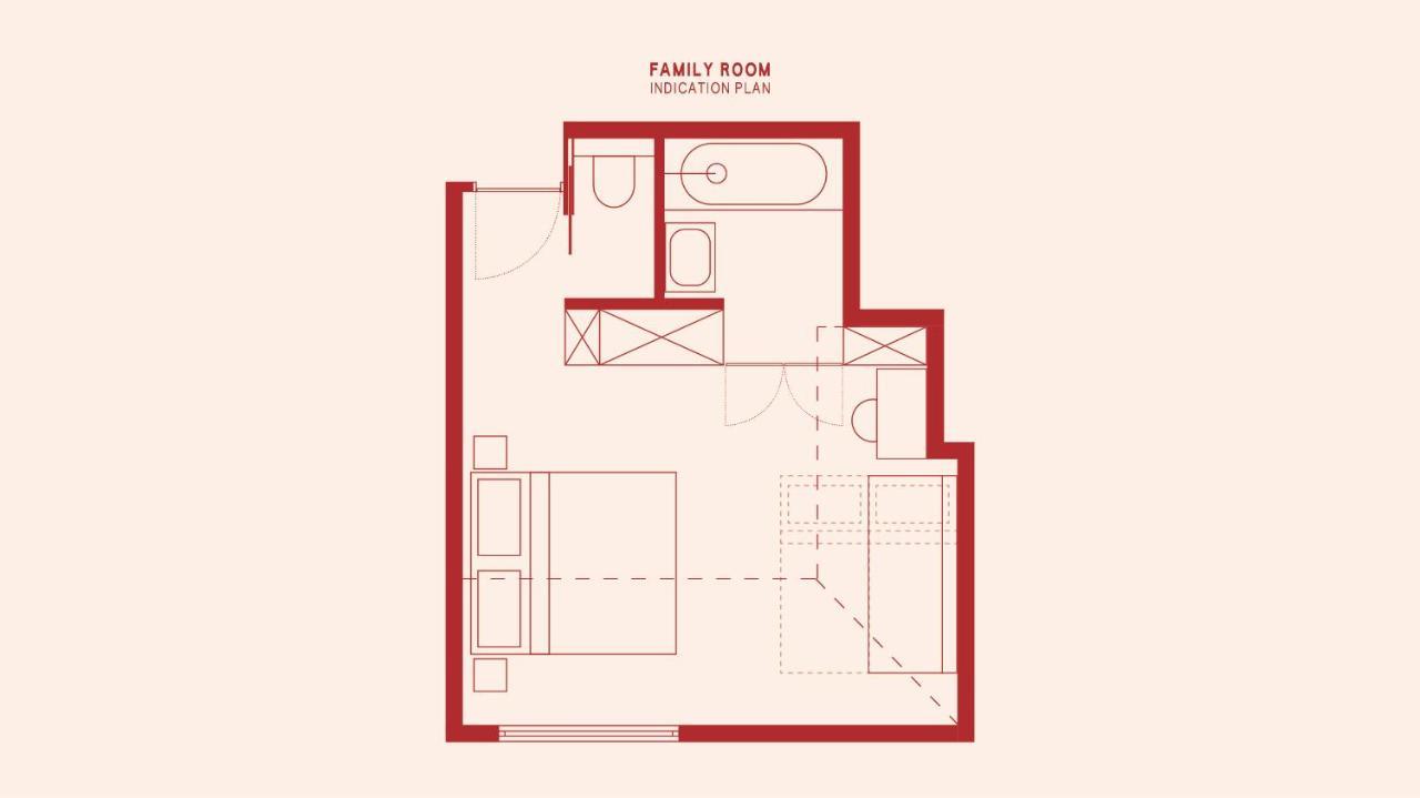 Familien-Dreibettzimmer
